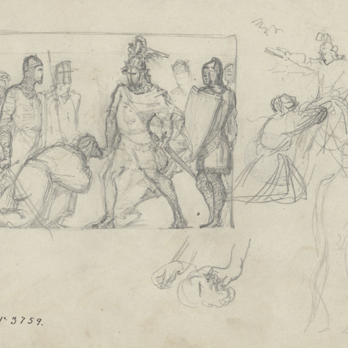image for: Francesc Torras - La conquesta de Mallorca pel rei Jaume I - Cap a 1859