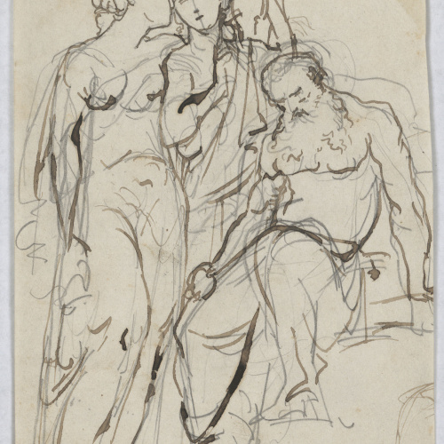 image for: Francesc Torras - Lot i les seves filles - Cap a 1860-1876