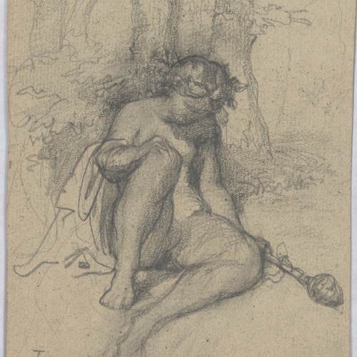 image for: Francesc Torras - La bacant èbria - Cap a 1868-1874