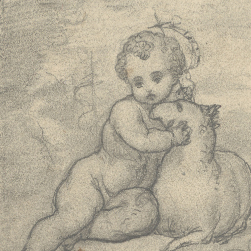 image for: Francesc Torras - Sant Joan Baptista nen - Cap a 1860-1870