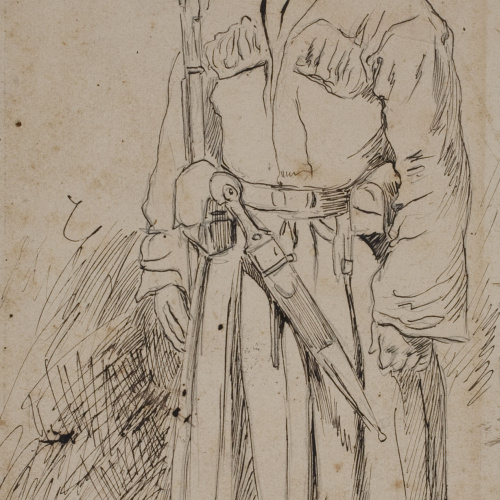 image for: Josep Lluís Pellicer - Plastuni, cosaco de infanteria - 1877