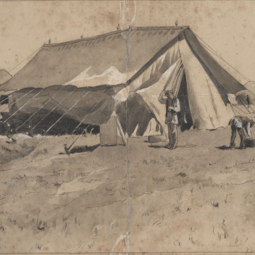 image for: Josep Lluís Pellicer - Hospital general de l&#039;exèrcit rus a Zimnitza - 1877