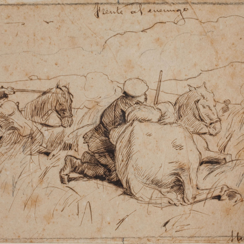image for: Josep Lluís Pellicer - Frente al enemigo - 1877
