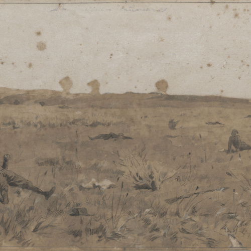 image for: Josep Lluís Pellicer - Los últimos cañonazos - 1877