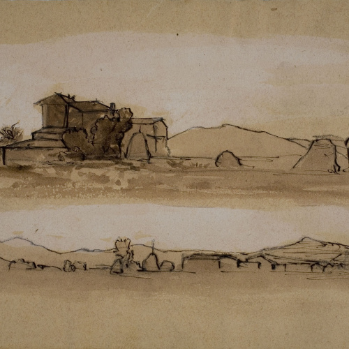 image for: Modest Urgell - Vistes de poble - Cap a 1861-1888