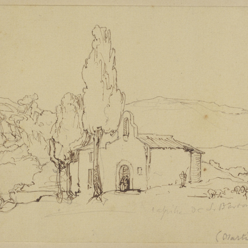 image for: Ramon Martí i Alsina - Ermita de Sant Bartomeu - 25 de setembre de 1870