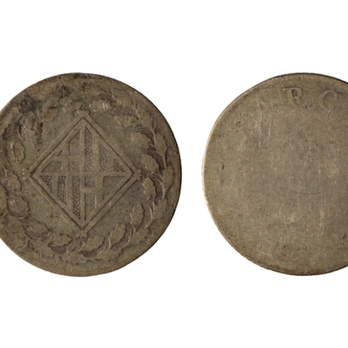 image for: Ocupació francesa - 1 pesseta - 1810