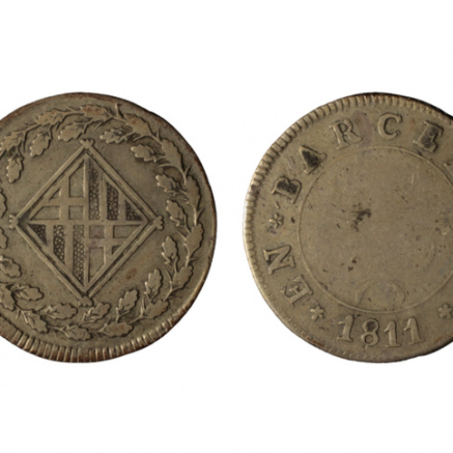image for: Ocupació francesa - 1 pesseta - 1811