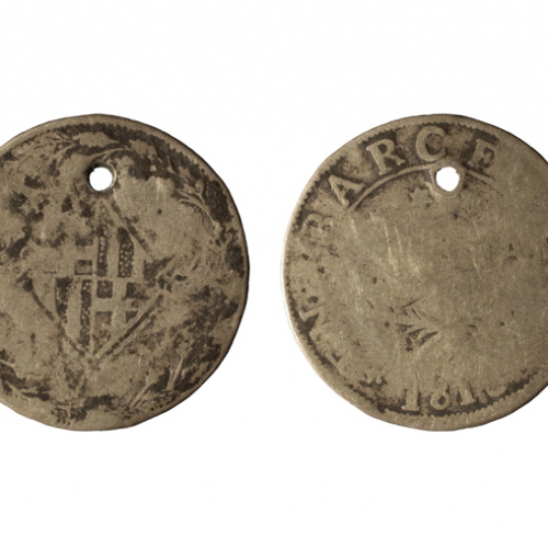 image for: Ocupació francesa - 1 pesseta - 1813