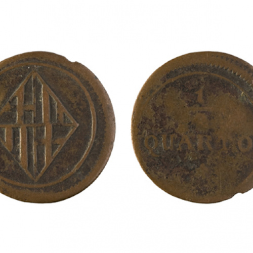 image for: Ocupació francesa - 1/2 quarto - 1808-1814