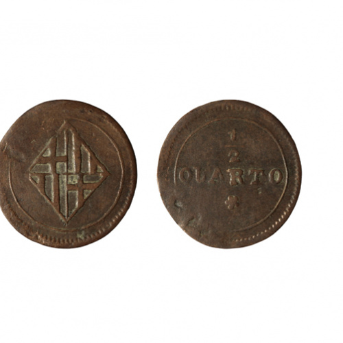 image for: Ocupació francesa - 1/2 quarto - 1808-1814