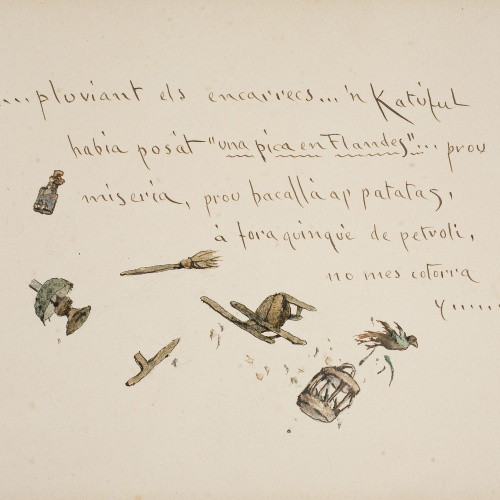 image for: Modest Urgell - ...Pluviant els encarrecs... - 1918