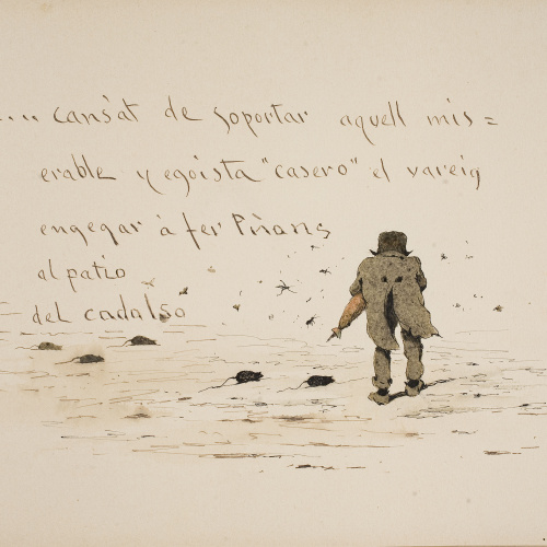 image for: Modest Urgell - El «casero» (anvers) / El «casero» (revers) - 1918