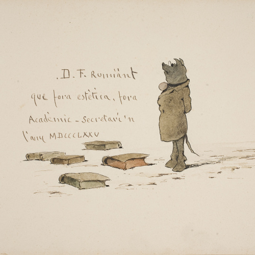 image for: Modest Urgell - D. F. Rumiánt (anvers) / El «casero» (revers) - 1918