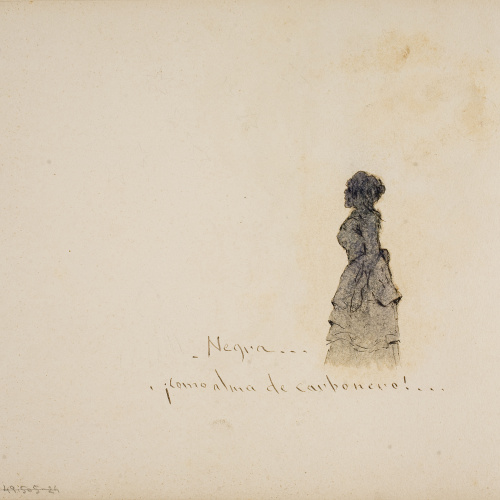 image for: Modest Urgell - Son unas bestias plenas de soberbia (anvers) / La gitaneta (revers) - 1918 [1]