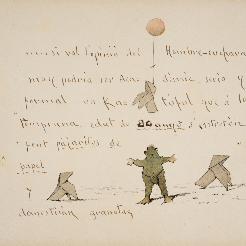 image for: Modest Urgell - May podria ser Acadèmic serio y formal un Katúful (anvers) / !!! Senmana Tragica¡¡¡ (revers) - 1918