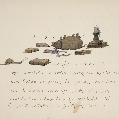 image for: Modest Urgell - ...Aquét es D. Pau M... - Cap a 1918