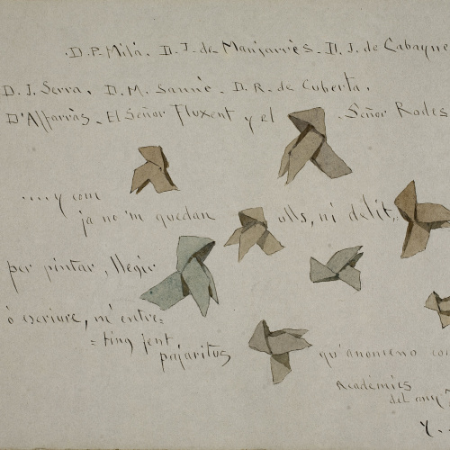 image for: Modest Urgell - ¡Epilogo! (anvers) / Académics del any 70 (revers) - Cap a 1918 [1]