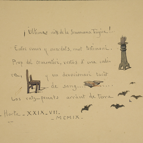 image for: Modest Urgell - ¡Últimas nits de la Senmana Tràgica! - Cap a 1918