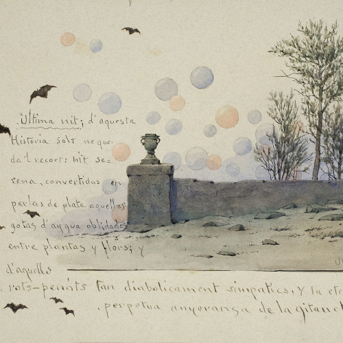 image for: Modest Urgell - Jardí del General. Última nit - Cap a 1918