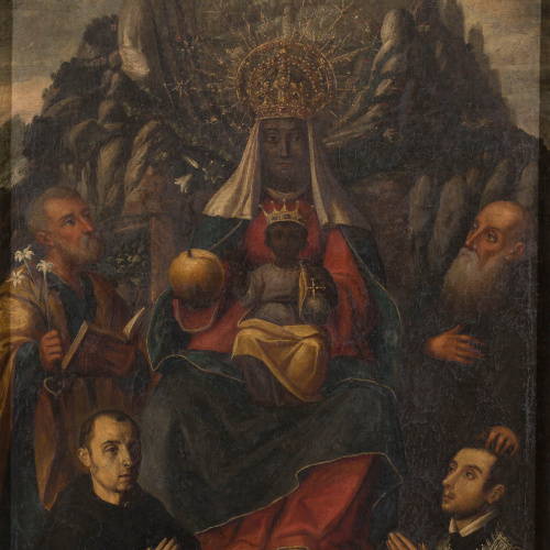 image for: Anònim - Mare de Déu de Montserrat - Primera meitat del segle XVII