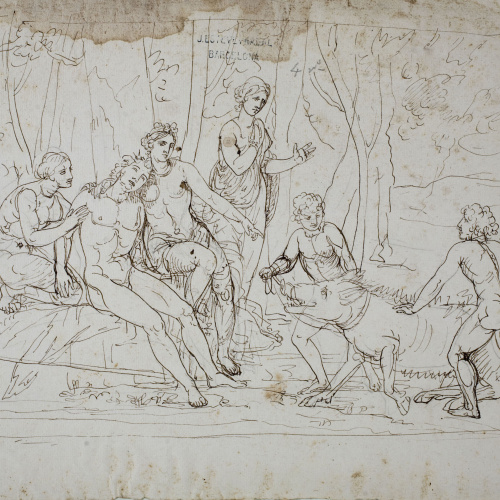image for: Josep Bernat Flaugier - Venus i Adonis - Cap a 1800-1812