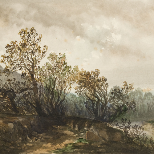 image for: Lluís Rigalt - Paisatge - Cap a 1874