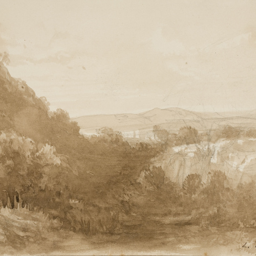 image for: Lluís Rigalt - Paisatge - Cap a 1874