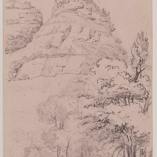 image for: Adolphe Hedwige Alphonse Delamare - Castell de Sant Martí de Centelles - Cap a 1826