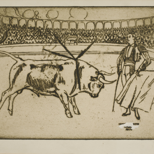 image for: Ismael Smith - Pase de muleta - 1914