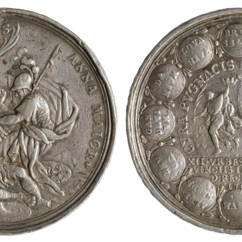 image for: Philipp Heinrich Müller - Derrota dels francesos a Brabant - 1706