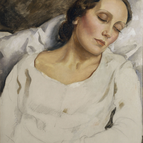image for: Antoni Vila Arrufat - Retrat de Josefina Grau - Cap a 1931