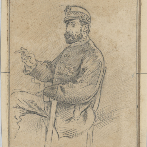 image for: Josep Lluís Pellicer - Retrat de Salvador Damato y Phillips - 1874