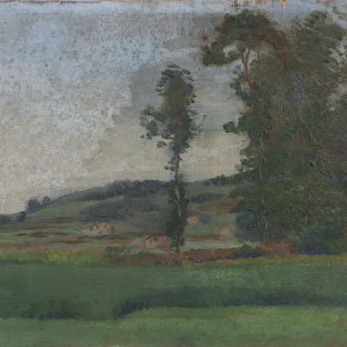 Francesc Vayreda - Paisatge d'Olot - 1925 image for: Francesc Vayreda - Paisatge d'Olot - 1925