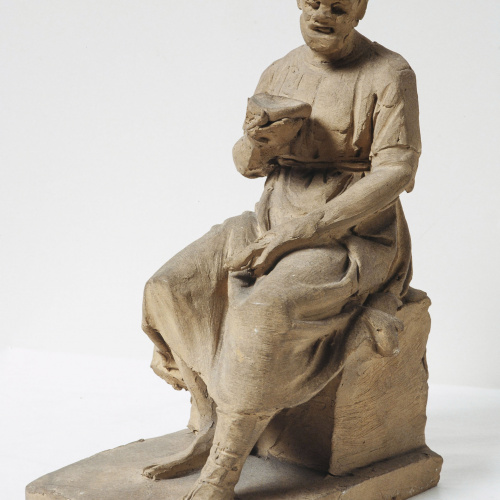 image for: Damià Campeny - Home assegut menjant - Cap a 1815-1840