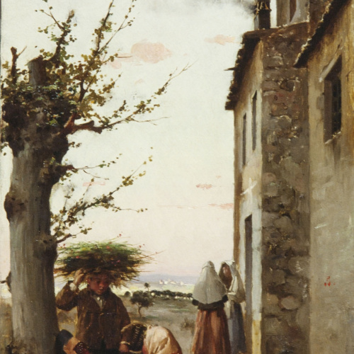 image for: Miquel Carbonell - La puntaire - Cap a 1883-1885