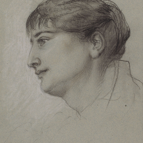 image for: Ramon Martí i Alsina - Cap de dona - Cap a 1870-1875