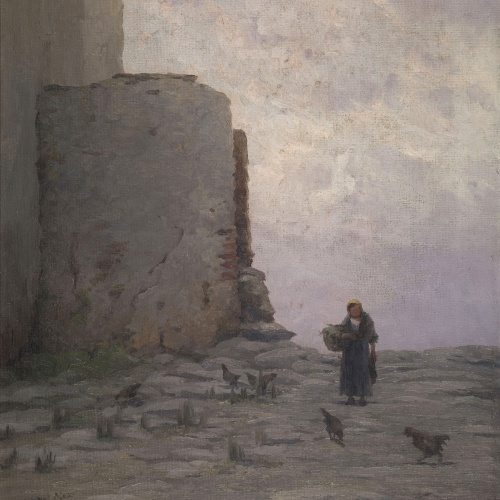 image for: Modest Urgell - Escena rural - Cap a 1870-1890