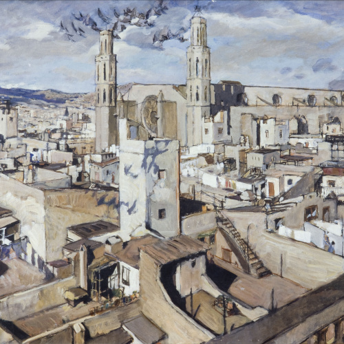 image for: Francesc Labarta - Barri de Santa Maria del Mar - 1931