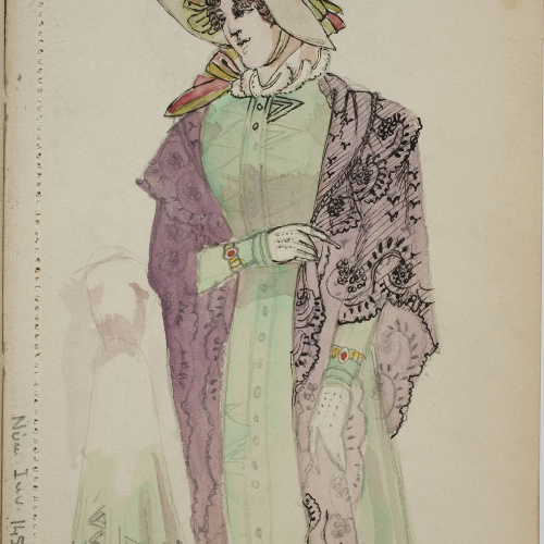 image for: Ismael Smith - Dama - Cap a 1909-1916