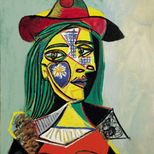 image for: Pablo Picasso - Dona amb barret i coll de pell (Marie-Thérèse Walter) - París, 4 de desembre de 1937