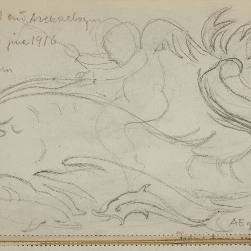 image for: Ismael Smith - Dofins (moneda d&#039;Egina) - 1916