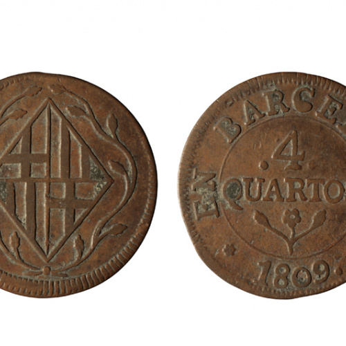 image for: Ocupació francesa - 4 quartos - 1809