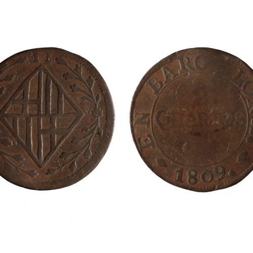 image for: Ocupació francesa - 2 quartos - 1809
