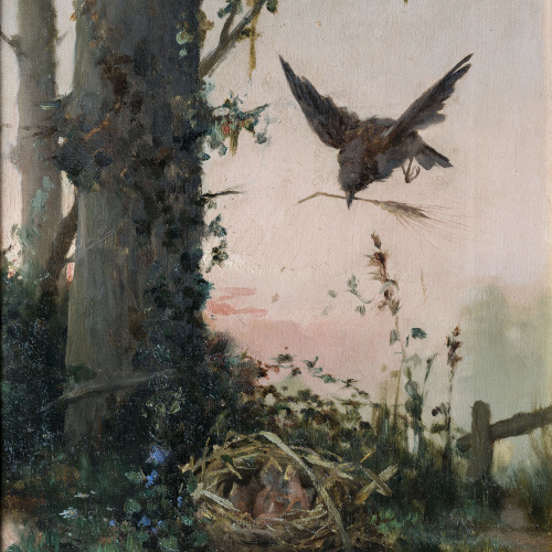 image for: Miquel Carbonell - El niu - Cap a 1893