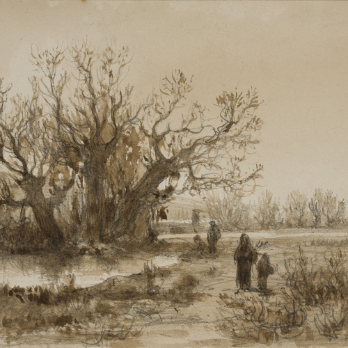 image for: Lluís Rigalt - Paisatge - Gener de 1874