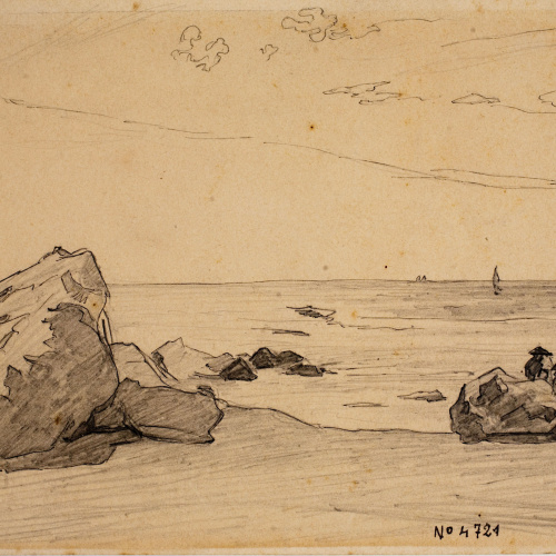 image for: Josep Lluís Pellicer - Platja - 1866