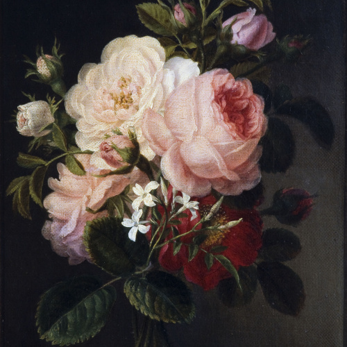 image for: Francesc Lacoma i Fontanet - Ram de roses i gessamí - 1829