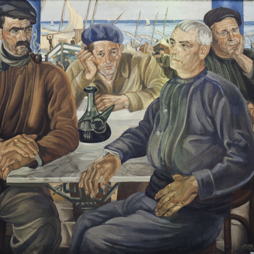 image for: Ramón Martín Durbán Bielsa - Pescadors de Calafell - Calafell, 1929