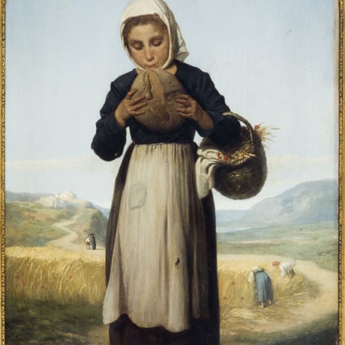 image for: Josep Serra - Jove pagesa - 1859